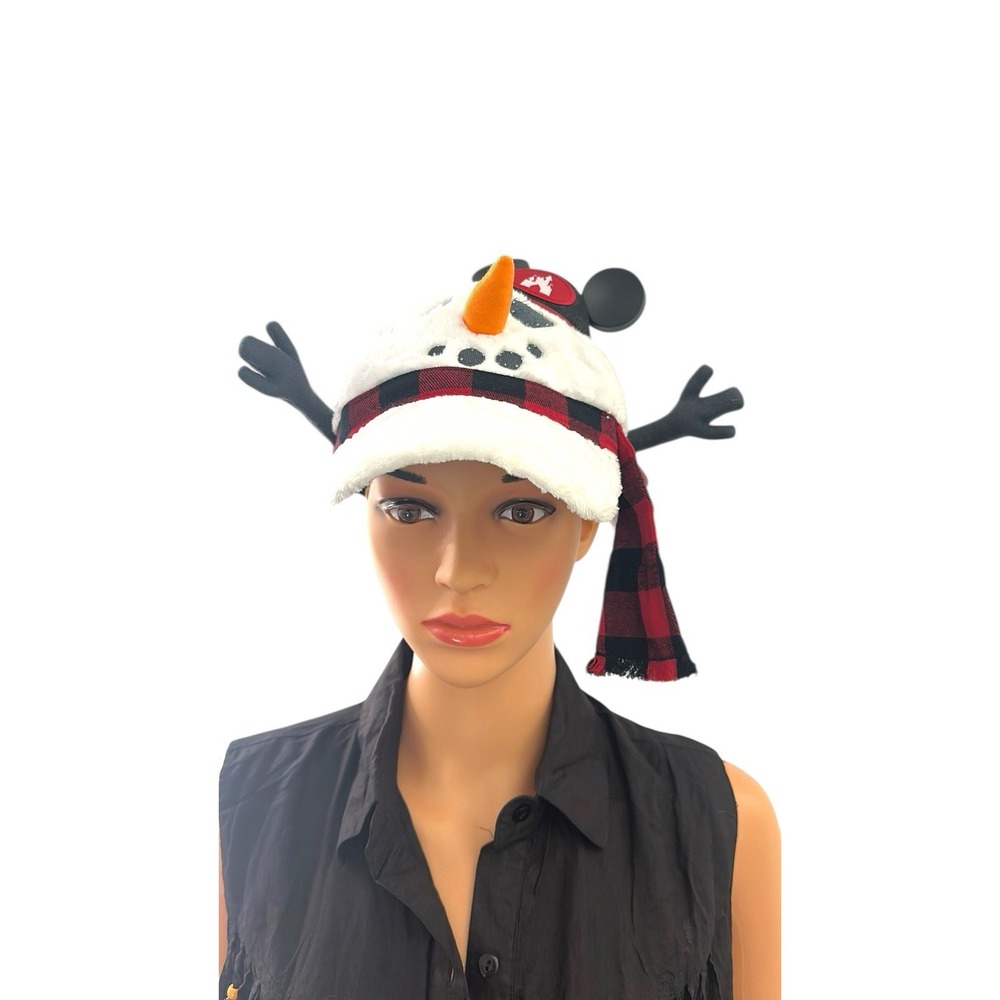DisneyParks There's Snow Place Like Home Plush Snowman Light-Up Hat! Adult 57-62